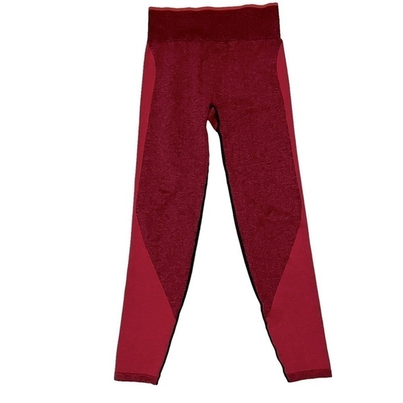 Pink by Victoria's Secret Red Seamless Legging Size Medium - Picture 3 of 7